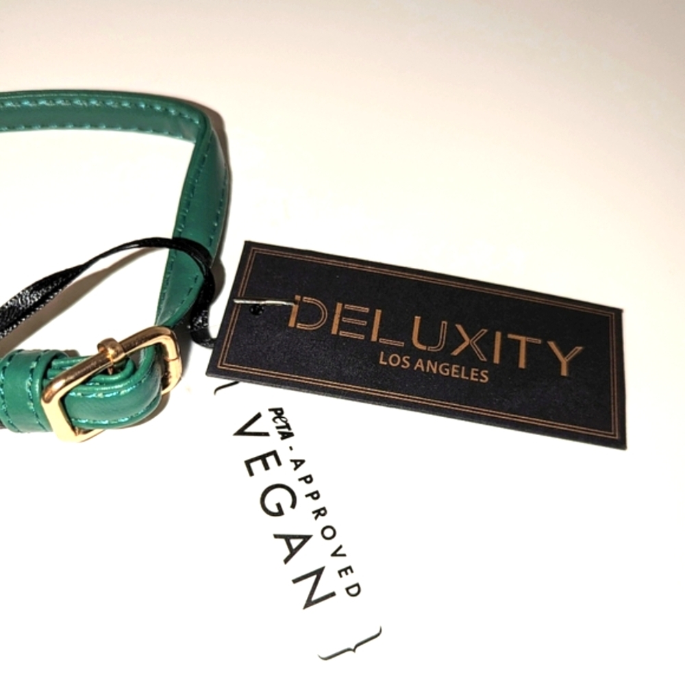 ✳️ NWT! Deluxity L.A. Crossbody Bag In Green - Picture 10 of 11